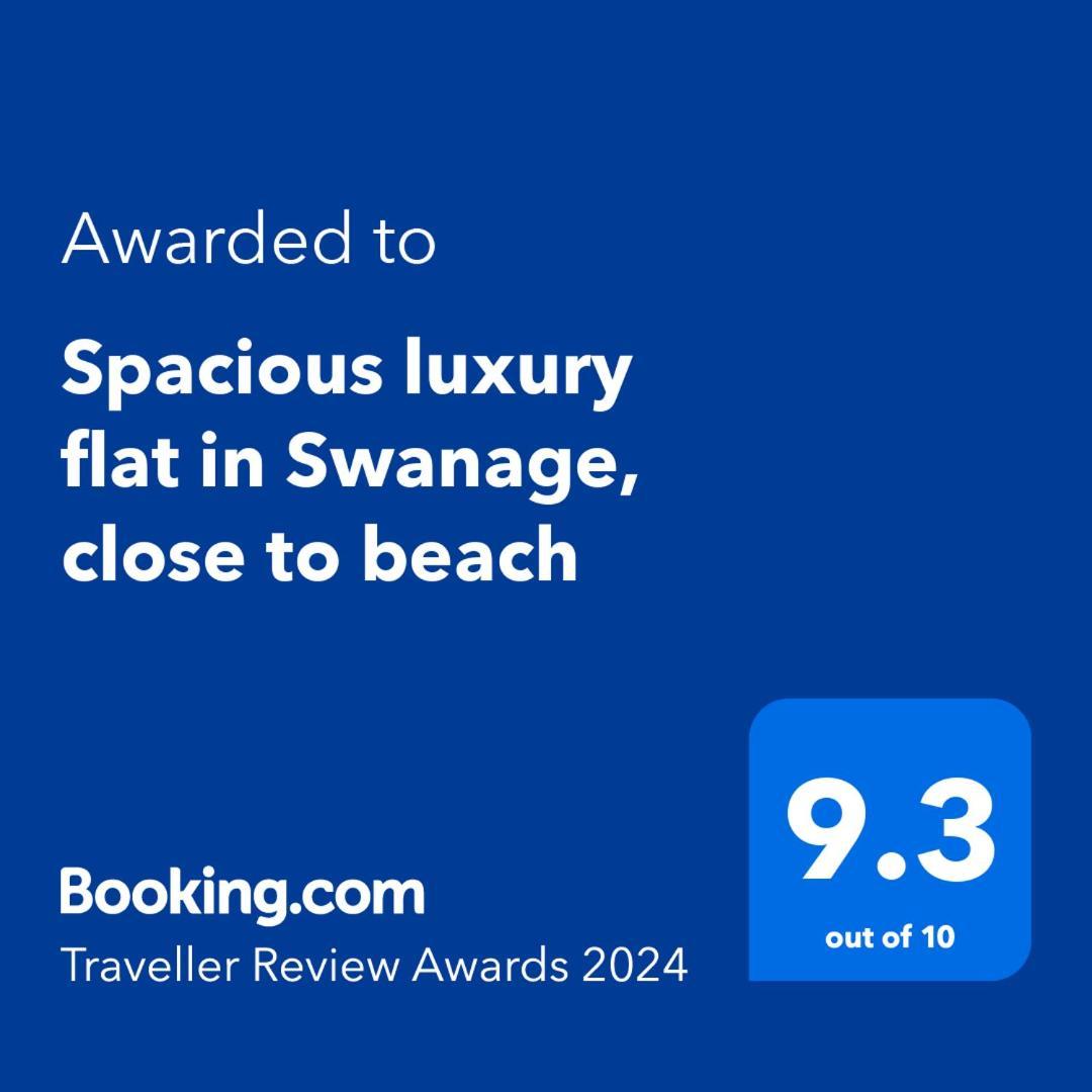 Spacious Luxury Flat In Swanage, Close To Beach With Parking Ngoại thất bức ảnh